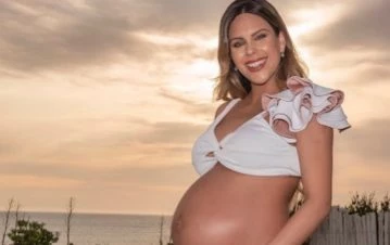 Barby Franco reveló cuantos kilos aumentó en las 38 semanas de embarazo y contó cómo se siente