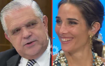 El inesperado piropo de Ricardo López Murphy que hizo sonrojar a Juana Viale
