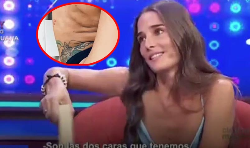 Juana Viale mostró su nuevo y fuertísimo tatuaje que se hizo en la cadera