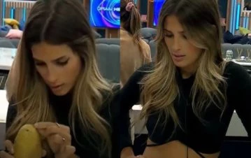 El papelón de Julieta al pelar una papa por primera vez en su vida en Gran Hermano: “Tiene un montón de…”