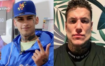 L-Gante le respondió a Alex Caniggia y lo trató de “mantenido”: “Si no fuera por tu papá, vos serías…”