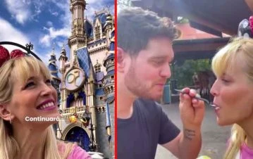 Cómo fueron los días de Luisana Lopilato y sus hijos en Disney antes de empezar a trabajar