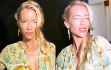 Nicole Neumann olvidó su cepillo de dientes y lo reemplazó a puro ingenio: “Me cepillé con mi…”