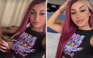 Tamara Báez filmó el tour por su nueva y lujosa casa tras separarse de L-Gante y mostró su extraña pileta