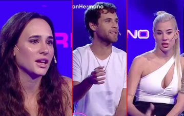 La feroz pelea de La Tora y Martina contra Agustín de Gran Hermano en vivo 