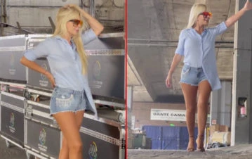 Graciela Alfano reveló cómo hacen para que la miren cuando pasa caminando