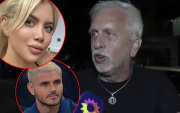 Andrés Nara confirmó la separación de Wanda Nara y Mauro Icardi con una contundente frase