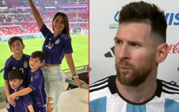 El video de Antonela Roccuzzo imitando a Lionel Messi: “¿Qué mirás, bobo?”