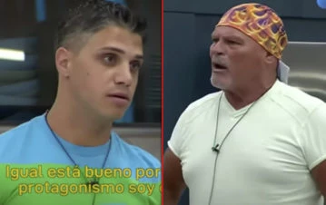 El video de la durísima pelea entre Alfa y El Conejo en Gran Hermano por un triste apodo: "Ahora le dicen..."