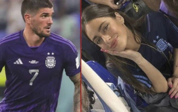 El apodo que le pusieron a Tini Stoessel por visitar a Rodrigo De Paul en el Mundial de Qatar: "Ahora es "La..."