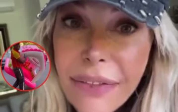 El video de Graciela Alfano para sorprender a su nieta en Navidad