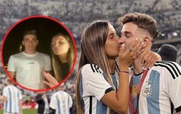 La increíble campaña que se viralizó contra la novia de Julián Álvarez por maltratadora: "Le piden que…"