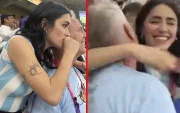 Florencia Torrente denunció con un video que "apoyaron" a Lali Espósito en la final del Mundial: "Se ve perfecto"