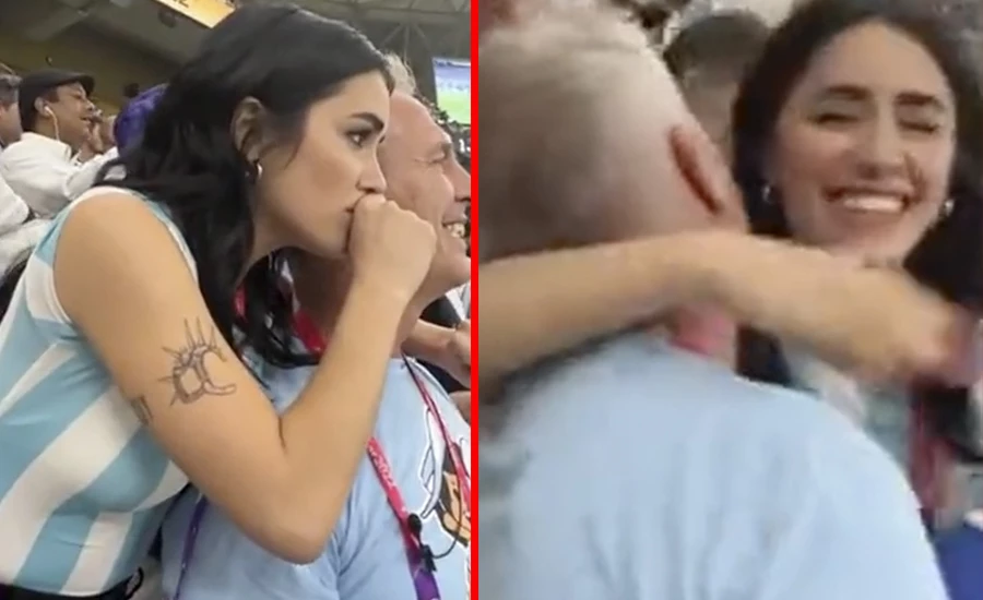 Denuncian que Lali Espósito fue apoyada en la final del mundial