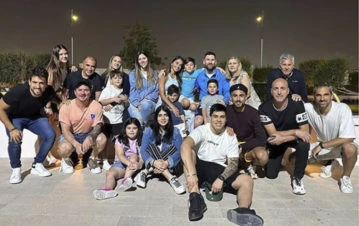 El increíble número de familiares que visitaron a Lionel Messi en su día libre antes de la final del Mundial