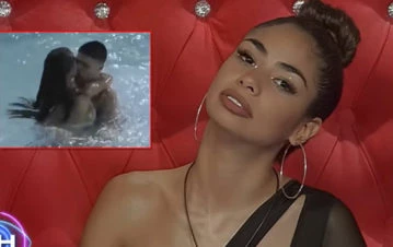 Lo que no se vio del fogoso festejo de Daniela con Thiago al seguir en Gran Hermano