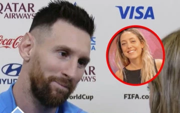 La nota de Sofía Martínez que emocionó a Lio Messi y le arrancó una promesa en el Mundial de Qatar