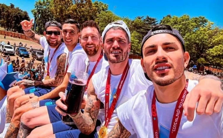 La caravana de Argentina desbordó todo