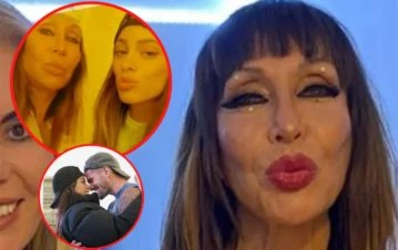 Moria Casán se encontró con Tini Stoessel en la peluquería y contó que vio de Rodrigo de Paul