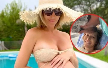 Noelia Marzol fue mamá por segunda vez: la foto con la que presentó a Alfonsina