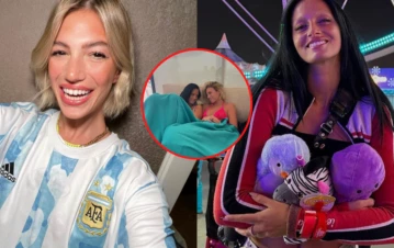 A horas de la final del Mundial, Oriana Sabatini y Stefi Roitman se mostraron en un yate juntas