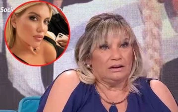 Wanda Nara llamó en vivo a la TV e incómodo a la mamá de L-Gante con una pregunta