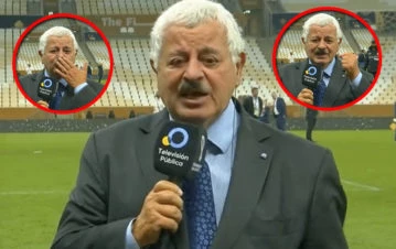 El llanto emocionado de Tití Fernández al despedirse como notero de campo de juego como campeón mundial: "Yo también..."