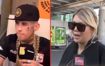 El reclamo que Wanda Nara le hizo a L-Gante en vivo: qué le respondió