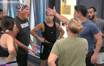 La feroz pelea entre Alfa y Conejo en Gran Hermano que casi termina a las piñas