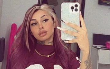 Tamara Báez, la ex de L-Gante, posó con su nuevo y extravagante look 