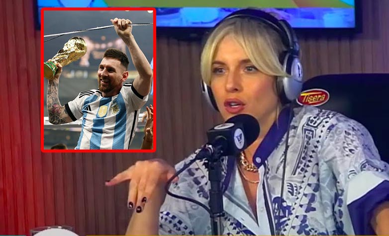 Carla Peterson contó cuál fue el pedido que le hizo a Lionel Messi en privado