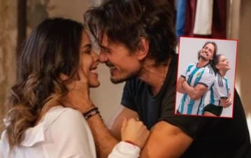 ¡Qué aguante! Christian Sancho y Celeste Muriega alientan a la Selección en el Mundial de Qatar desnudos: las fotos