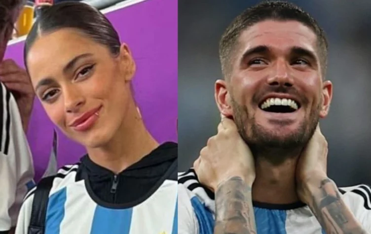 De Paul le declaró su amor a Tini tras ganar la copa mundial