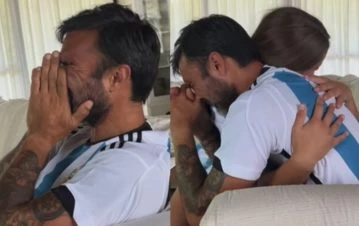 Fabián Cubero rompió en llanto con la Selección Argentina y Mica Viciconte se le mató de risa: “Nunca lo…”