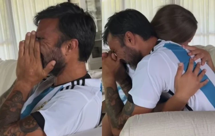 El llanto de Fabian Cubero Argentina campeón del mundo