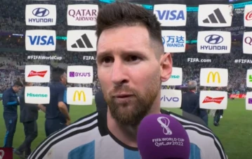 La bronca de Lionel Messi tras ganarle a Países Bajos y pasar a la semifinal del Mundial de Qatar