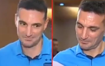 La emoción de Lionel Scaloni en Qatar al escuchar el mensaje que le mandó el colegio donde estudió en Pujato
