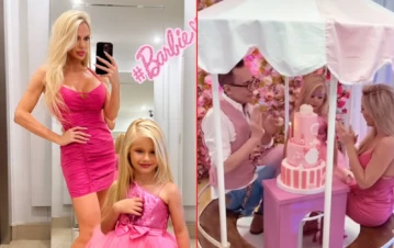 Las fotos del cumpleaños 5 de Matilda, la hija de Luciana Salazar