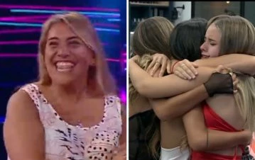 El súper festejo de Daniela, Romina, Julieta y Coti tras la eliminación de María Laura en Gran Hermano