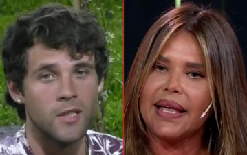 La familia de Agustín de Gran Hermano fulminó a Nazarena Vélez por acusarlo de “degenerado”