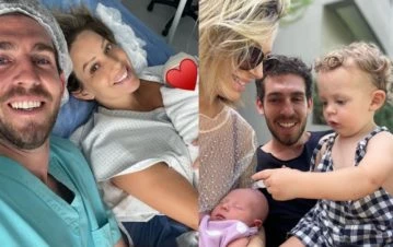 Noelia Marzol mostró la carita de su hija recién nacida por primera vez con una producción de fotos