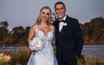 Las fotos del casamiento de Rodolfo Barili y Lara Piro