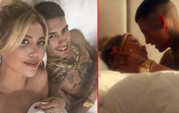 Cómo describe Wanda Nara la fogosa intimidad con L-Gante: “La paso muy…”