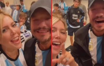 En dónde celebraron Wanda Nara y Marcelo Tinelli la final del Mundial