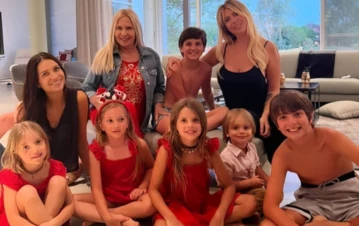 Quién fue el misterioso invitado de Wanda Nara en Navidad que sorprendió a todos