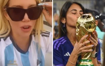 Fin de la grieta: el mensaje buena onda de Wanda Nara a Antonela Roccuzzo