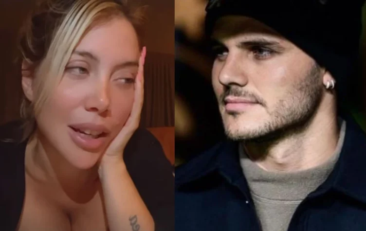 La furia de Mauro Icardi con Wanda nara