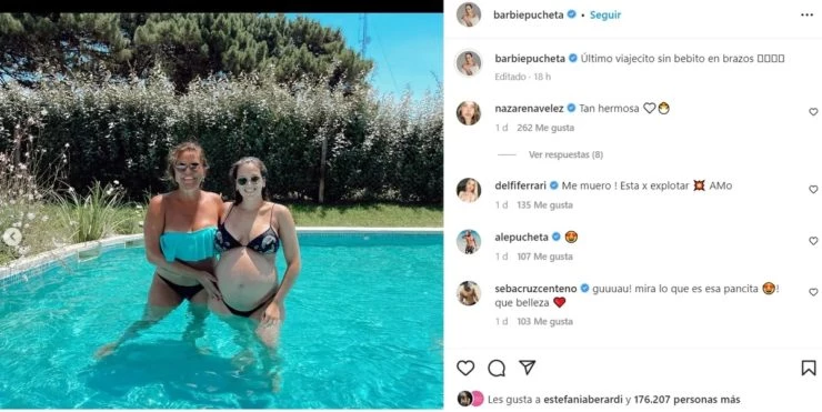 Barbie Velez criticas a su foto embarazada