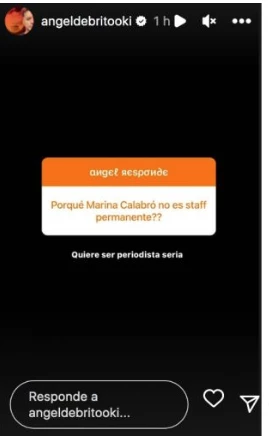 Ángel contó por qué Calabro no está en LAM