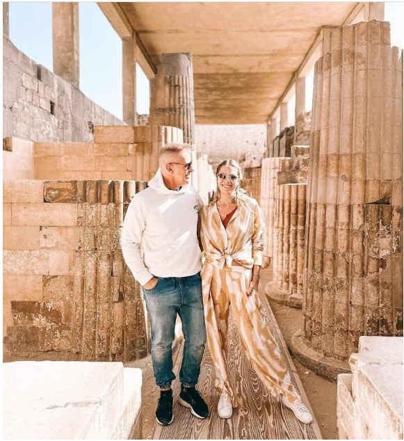 Alejandro Fantino y sus fotos de la luna de miel